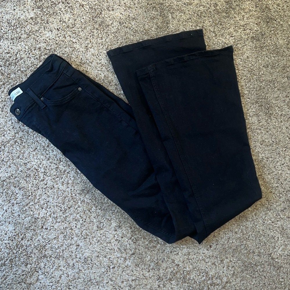 Topshop Moto Jamie black Flare Jean - W30 L32
